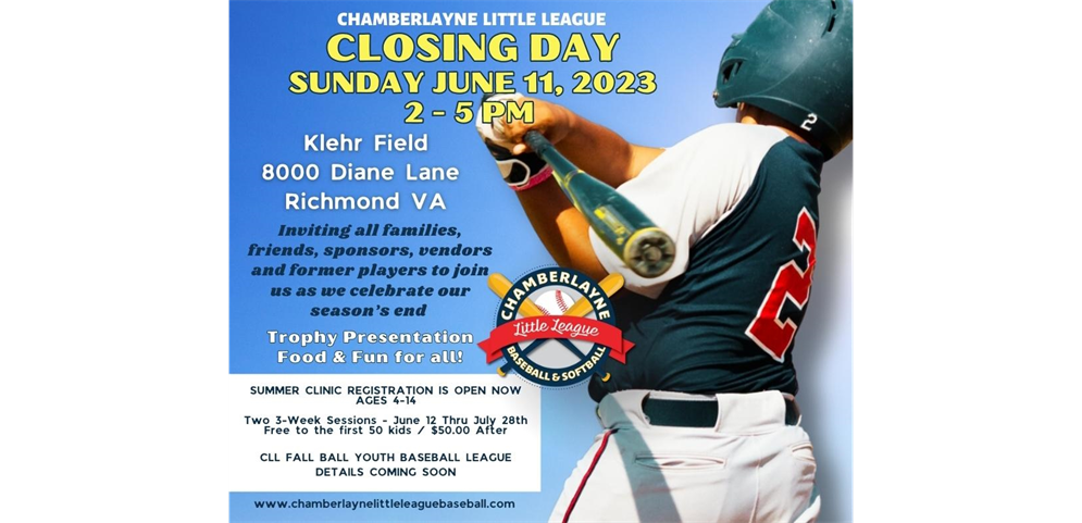 End of Season & Summer Clinics are here